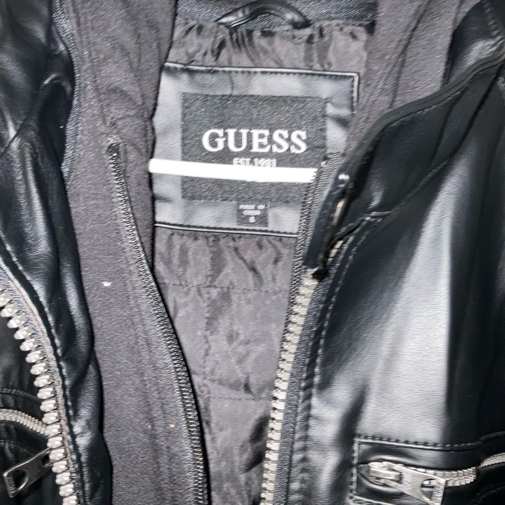 Guess leather jacket - Picture 3 of 4